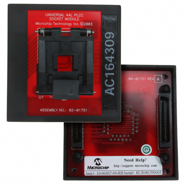 AC164309 Microchip Technology  Adaptateurs de programmation Sockets
